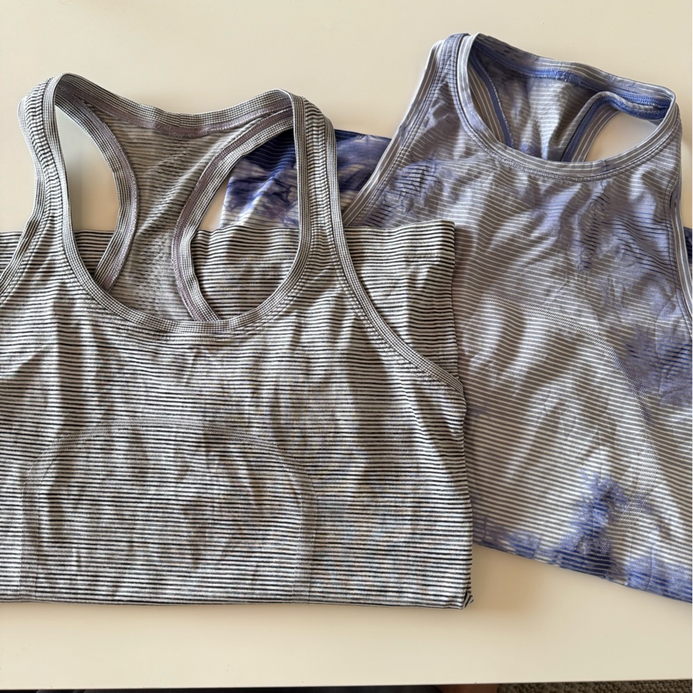 Lululemon BUNDLE 2.0 Swiftly Tanks Size 10
